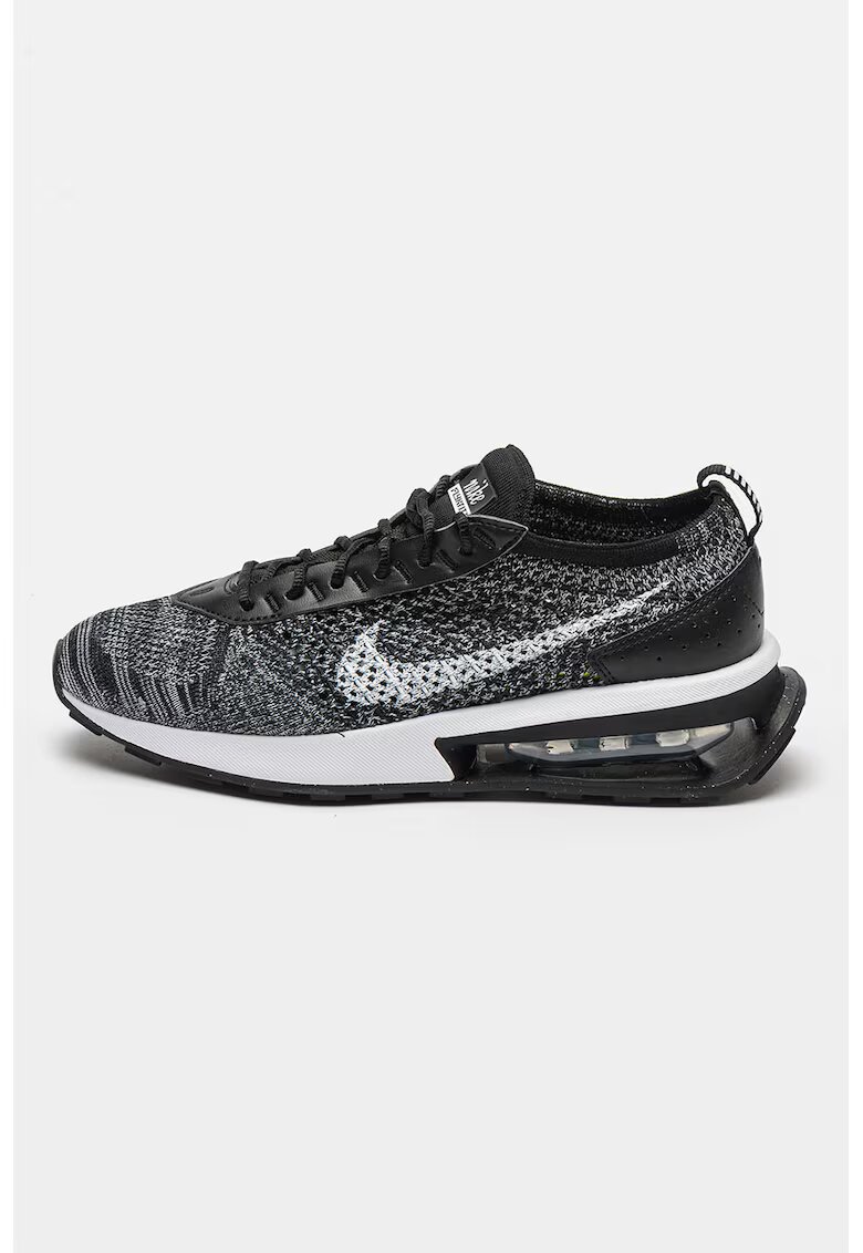 Nike Плетени спортни обувки Air Max Flyknit - Бял/Черен