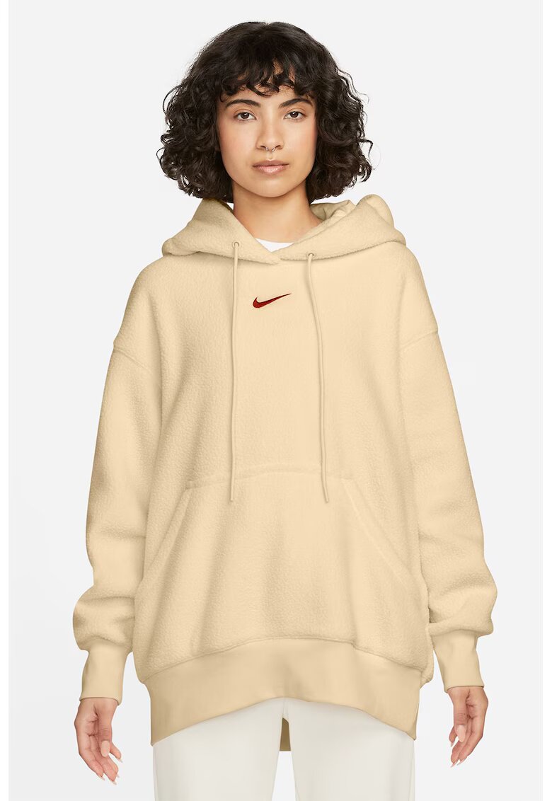 Nike Плюшено худи с лого