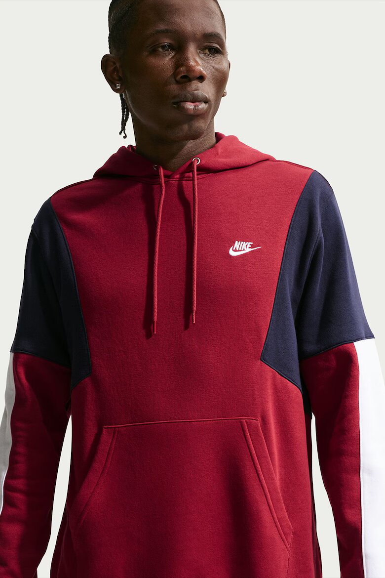 Nike Поларен спортен екип Club с цветен блок