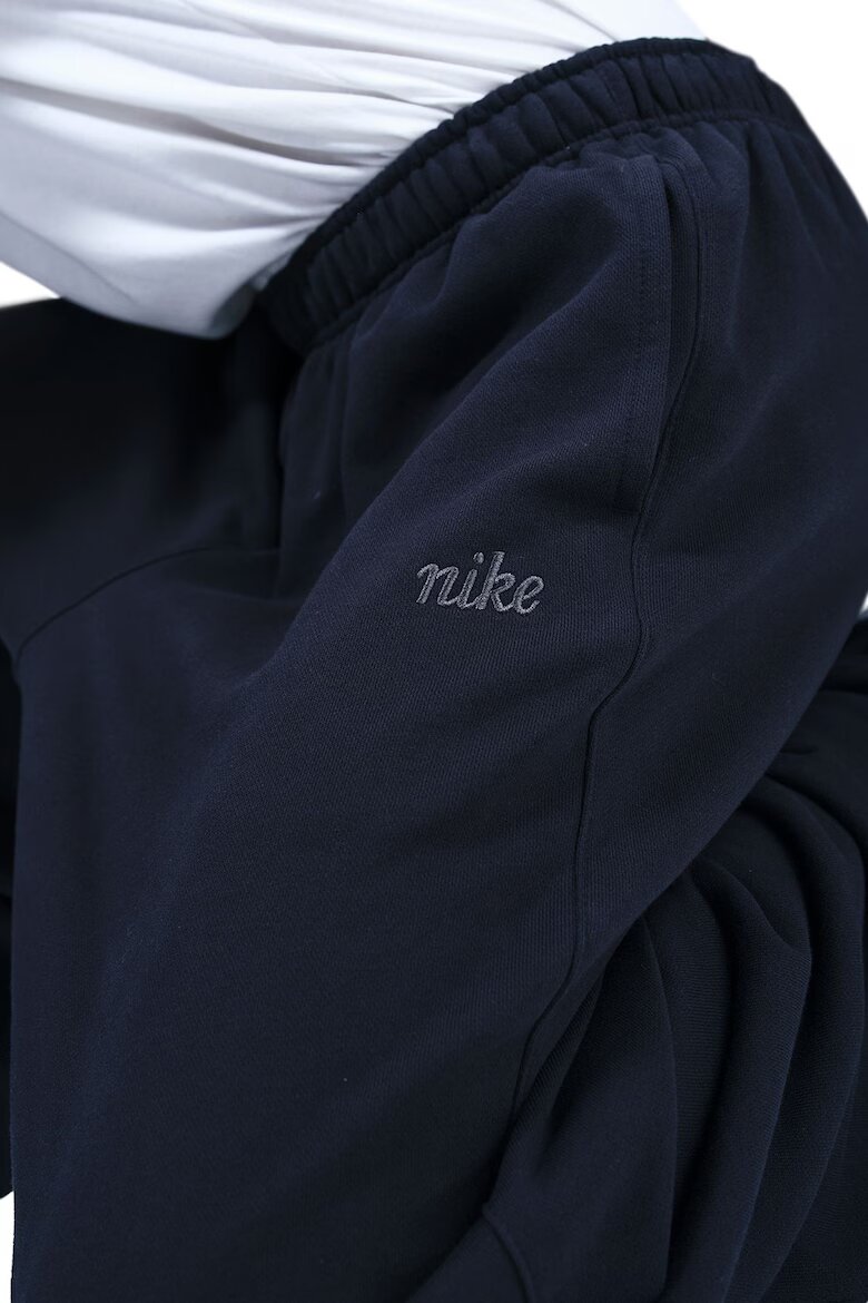 Nike Поларен спортен панталон Club Черен