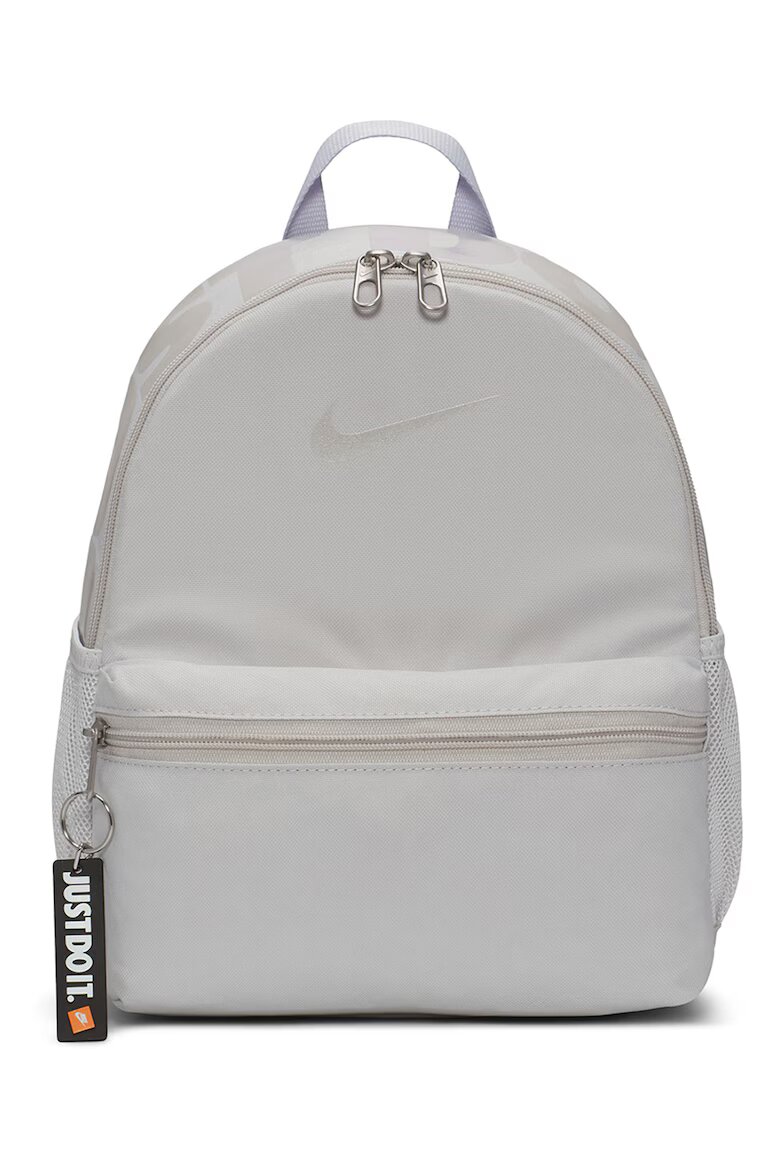 Nike Раница Brasilia с лого - 11 л Светло сив