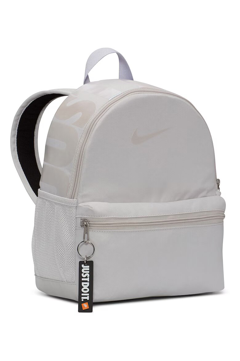Nike Раница Brasilia с лого - 11 л Светло сив