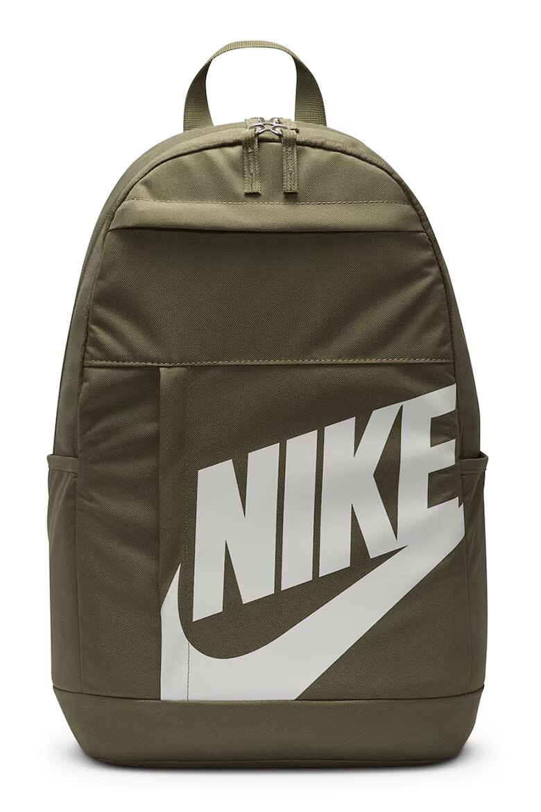 Nike Раница Element с лого - 21 л Бял/Маслинено зелено