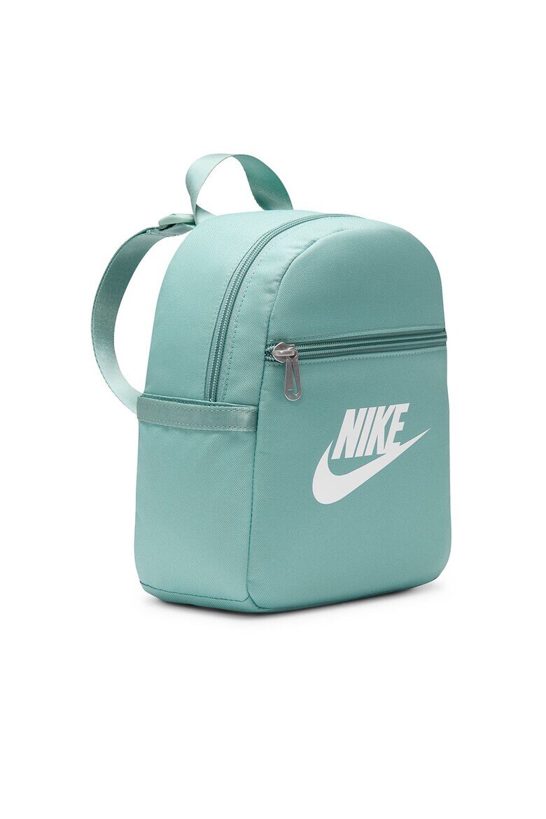 Nike Раница Futura Mini с лого - 6 л Ментово зелено