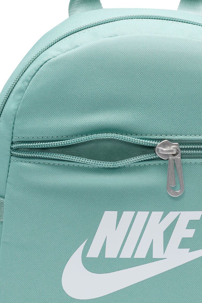 Nike Раница Futura Mini с лого - 6 л Ментово зелено