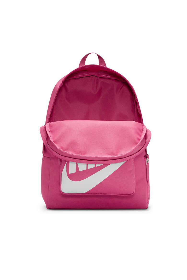 Nike Раница с преден джоб с цип Бял/Фуксия