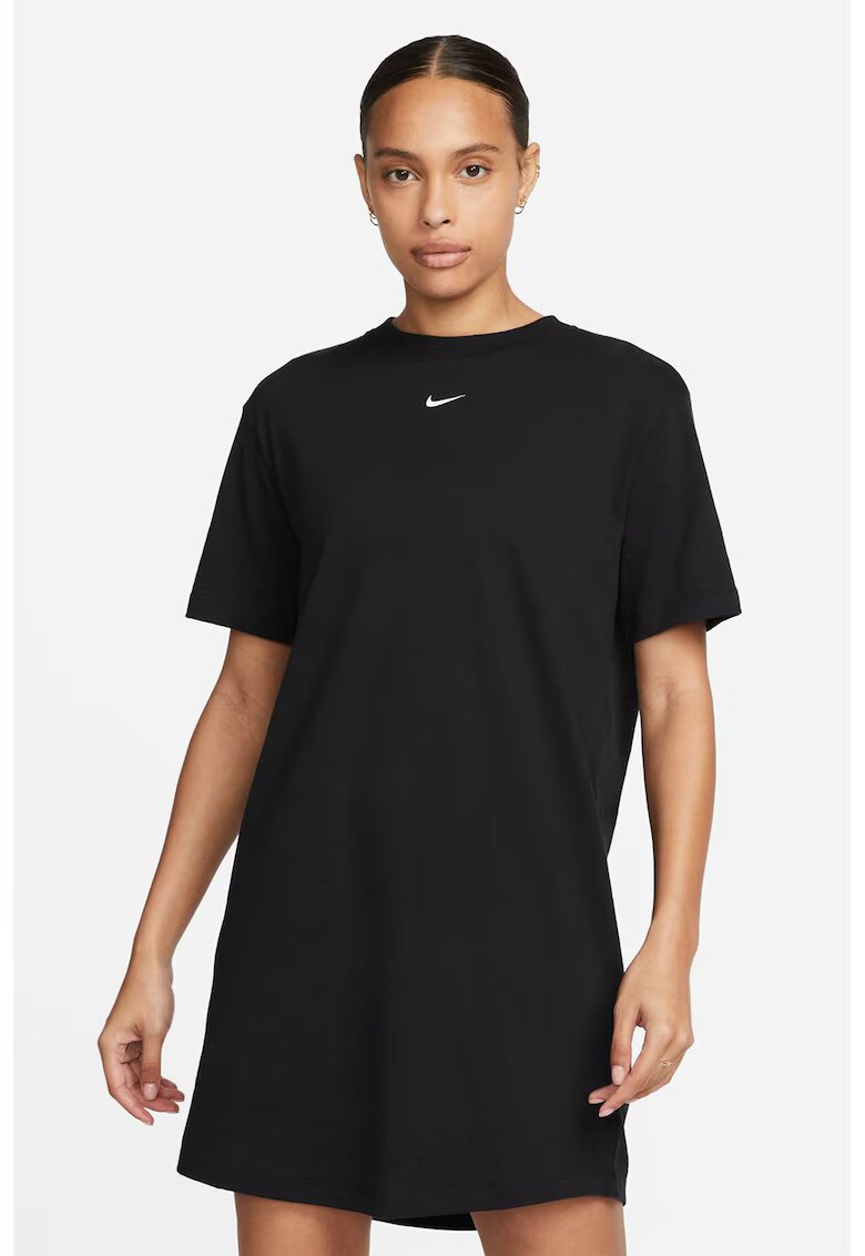 Nike Рокля-тениска Sportswear Essentials с овално деколте