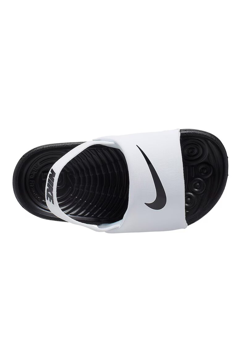 Nike Сандали Kawa с отворена пета Бял/Черен