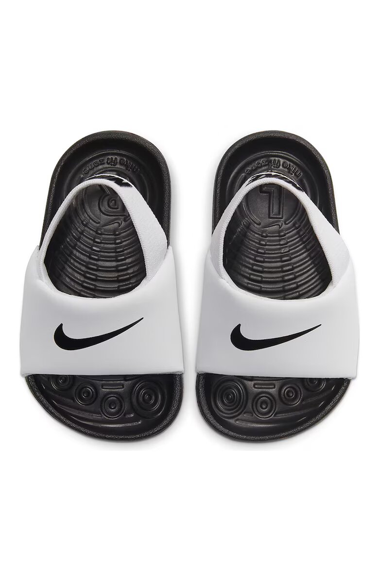 Nike Сандали Kawa с отворена пета Бял/Черен