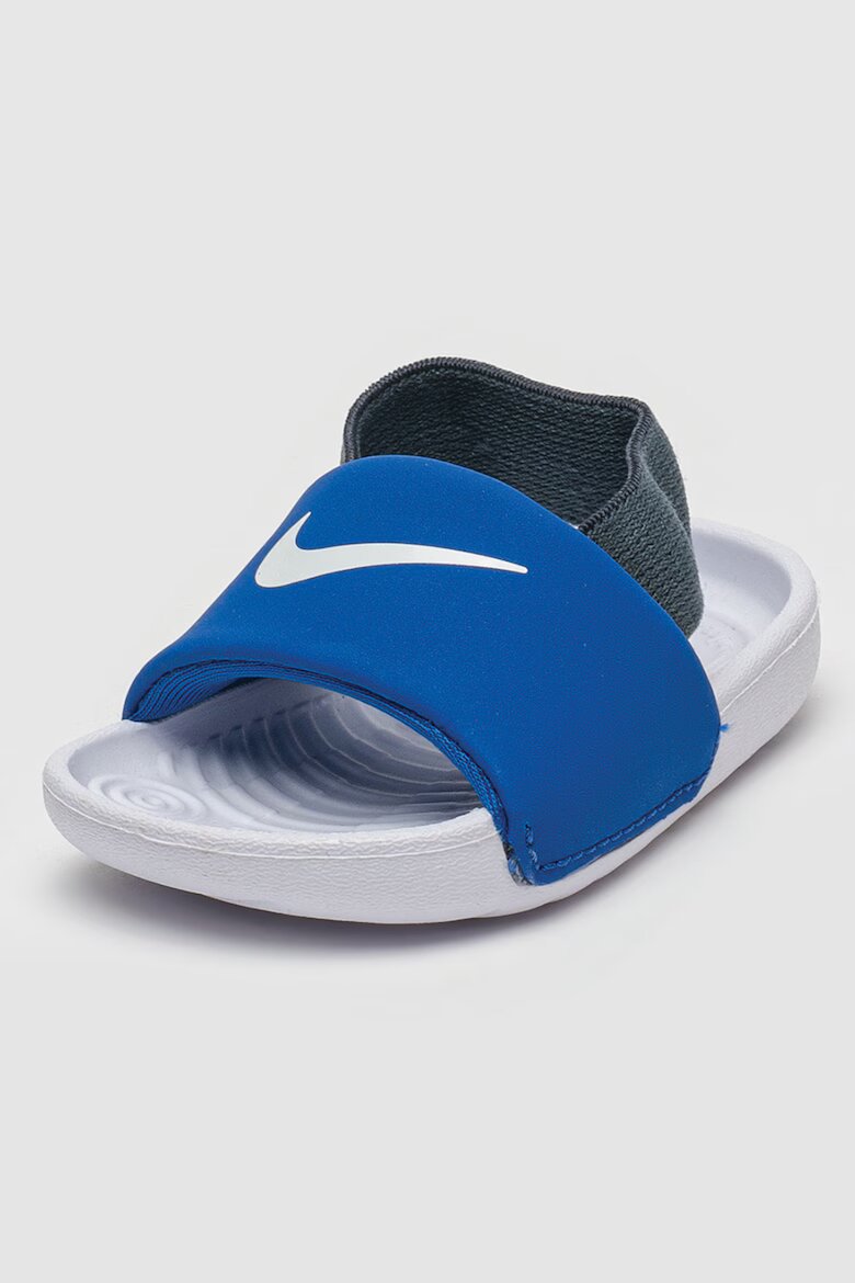 Nike Сандали Kawa с отворена пета Бял/Кралско Синьо