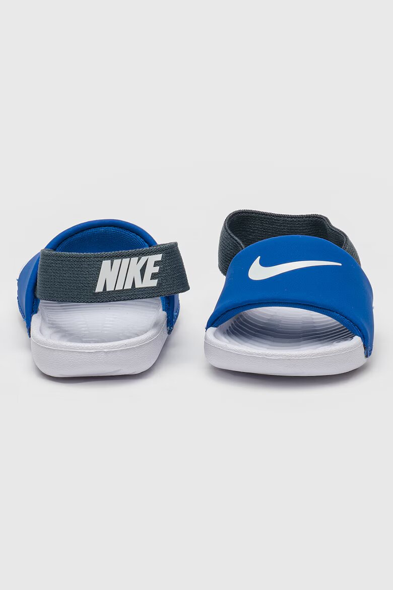 Nike Сандали Kawa с отворена пета Бял/Кралско Синьо