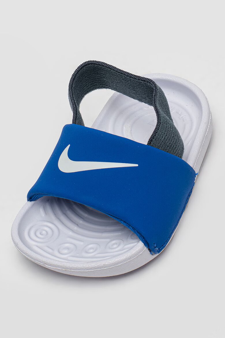 Nike Сандали Kawa с отворена пета Бял/Кралско Синьо