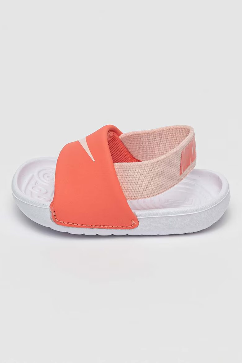 Nike Сандали Kawa с отворена пета Пастелнорозов/Бял