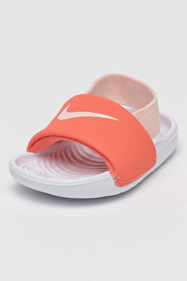 Nike Сандали Kawa с отворена пета Пастелнорозов/Бял