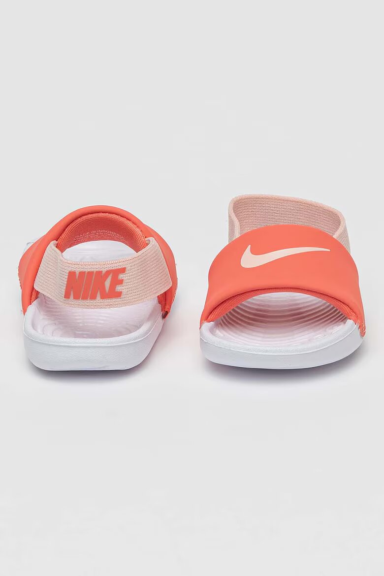 Nike Сандали Kawa с отворена пета Пастелнорозов/Бял