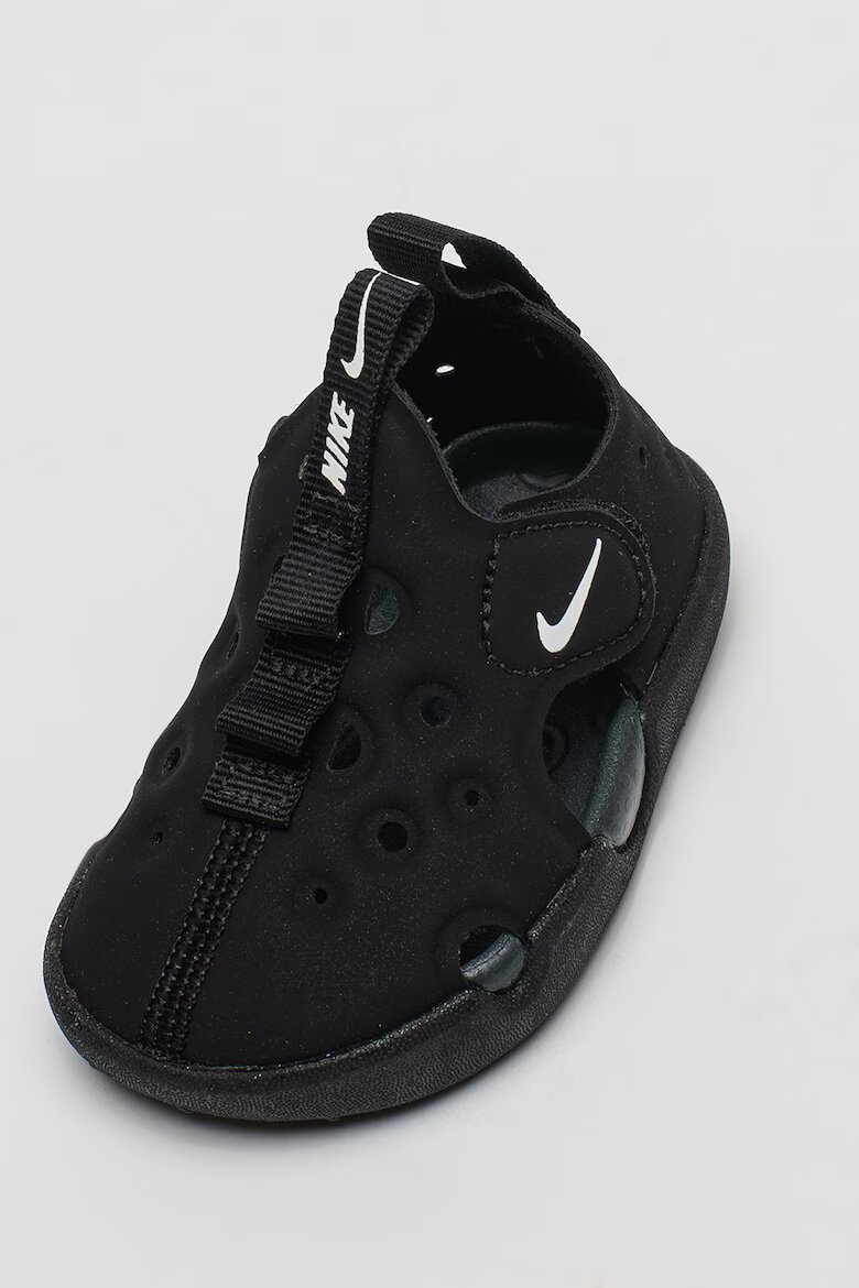Nike Сандали Sunray Protect 4 с велкро и лого Черен