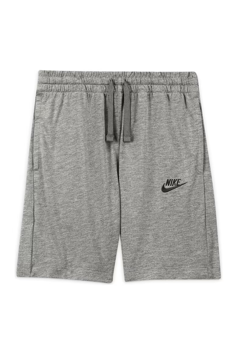 Nike Шорти с връзка Сив меланж