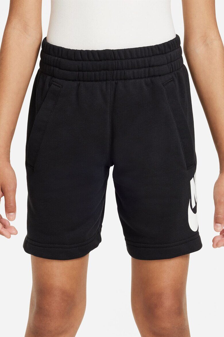 Nike Шорти Sportswear Club със скосени джобове Бял/Черен