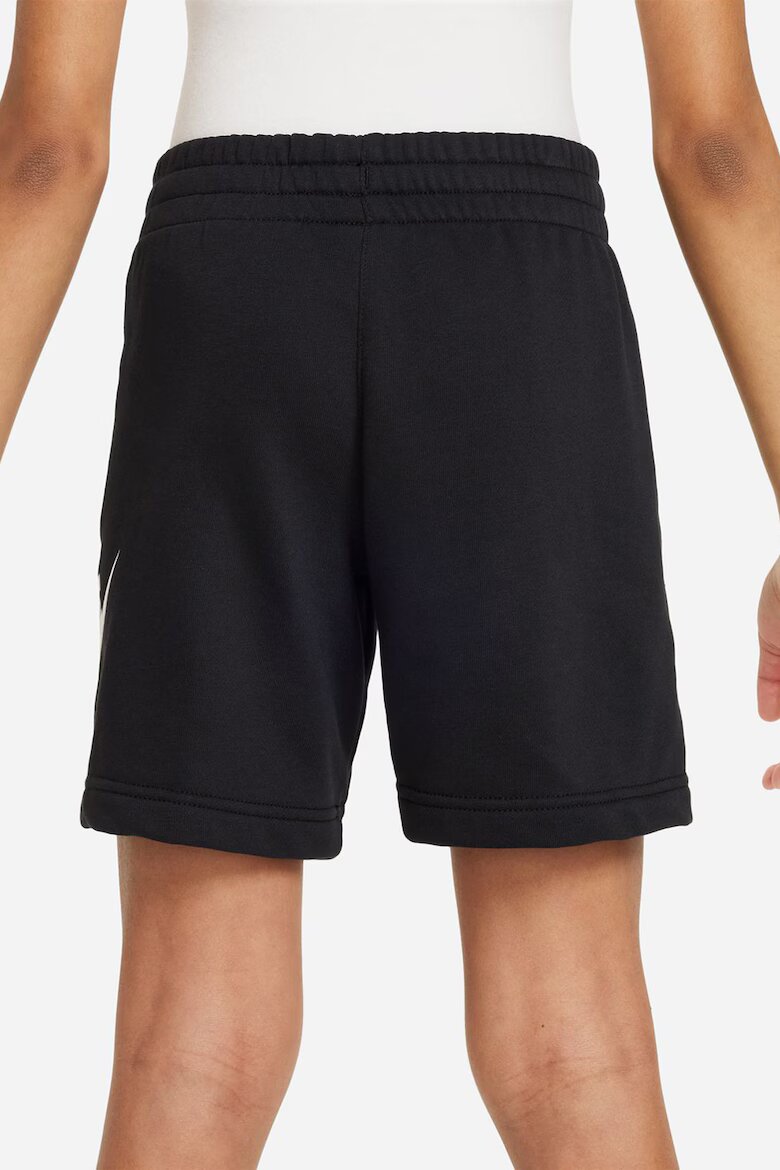 Nike Шорти Sportswear Club със скосени джобове Бял/Черен