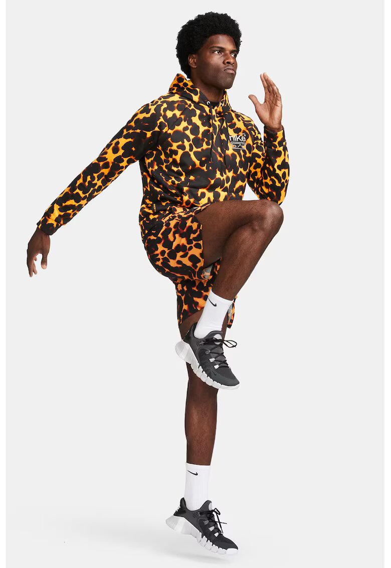 Nike Шорти Unlimited Studio '72 с Dri-FIT за футбол и бейзбол - Черен/Оранжев