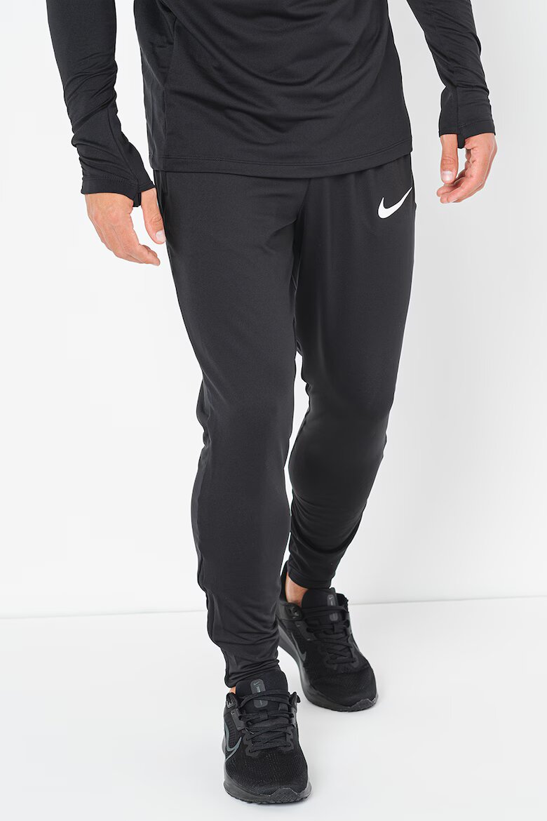 Nike Скосен футболен панталон с Dri-Fit Черен/Бял