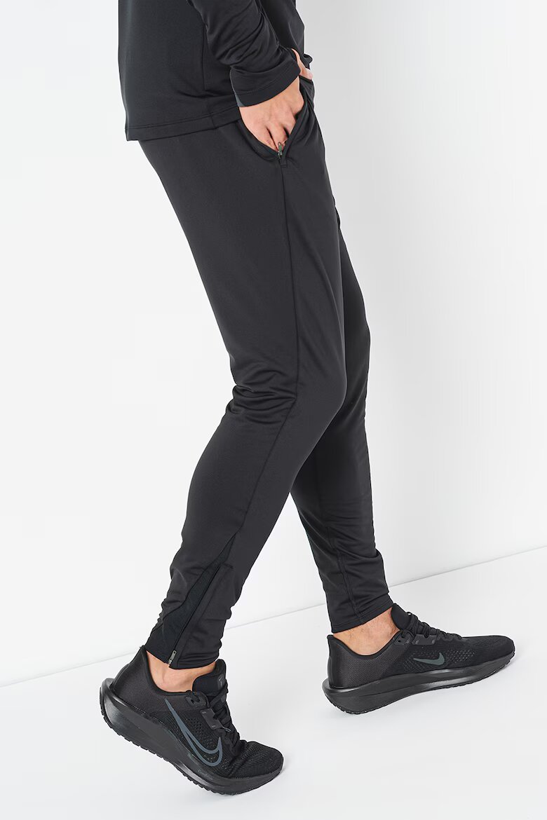 Nike Скосен футболен панталон с Dri-Fit Черен/Бял