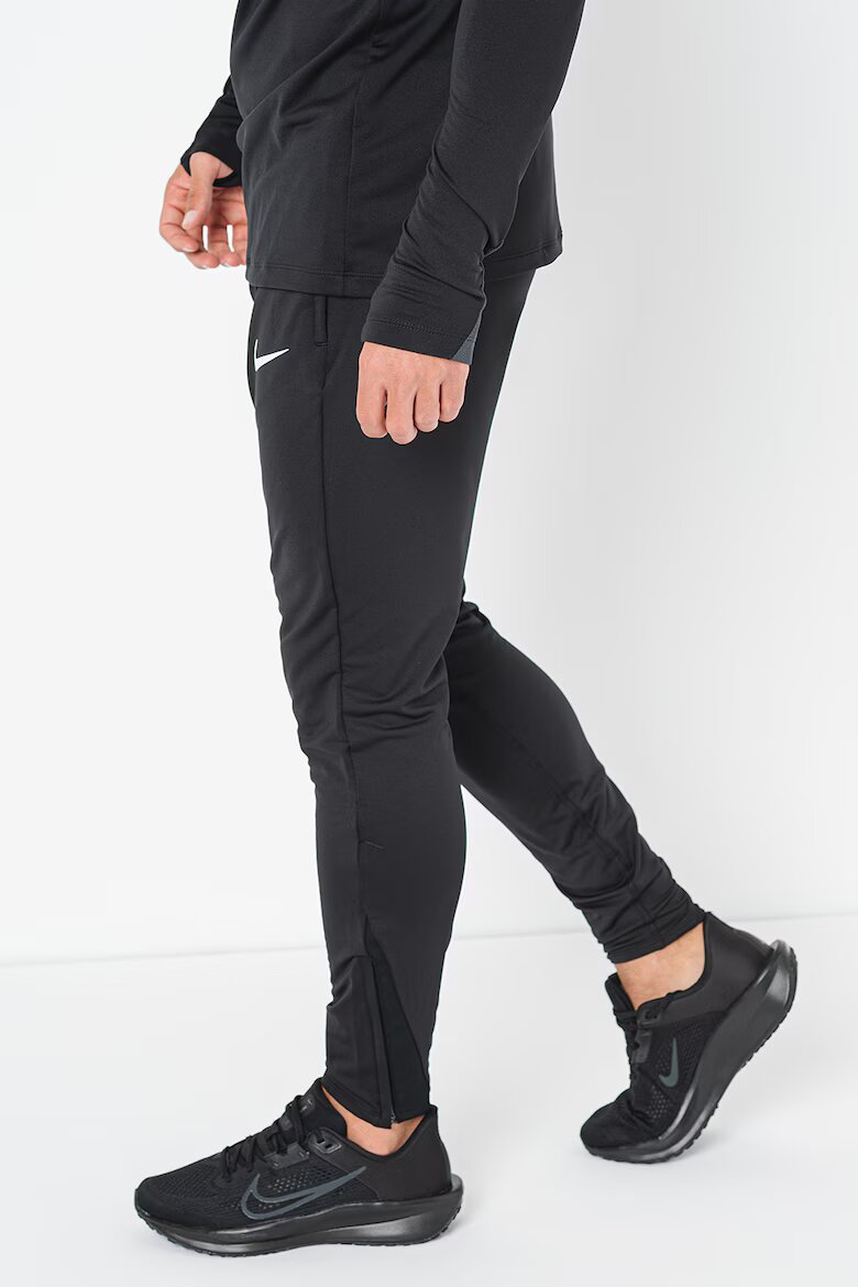 Nike Скосен футболен панталон с Dri-Fit Черен/Бял