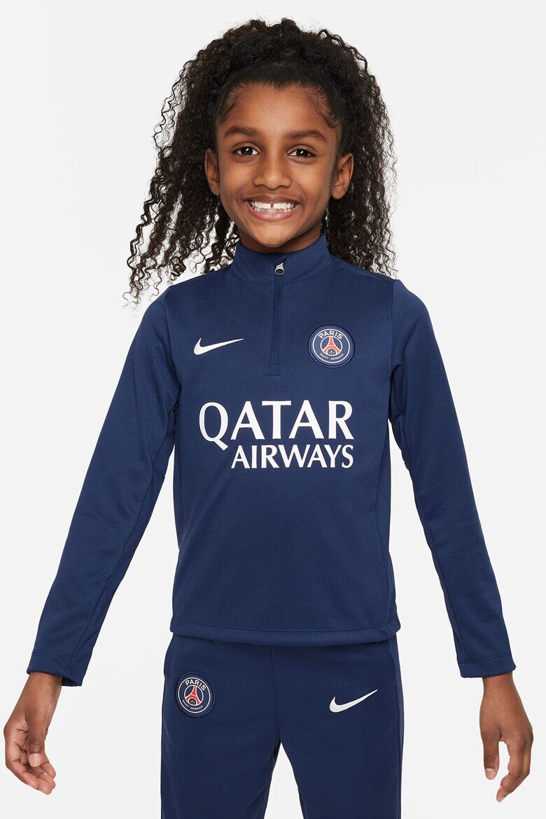 Nike Слим блуза PSG Бял/Тъмносин