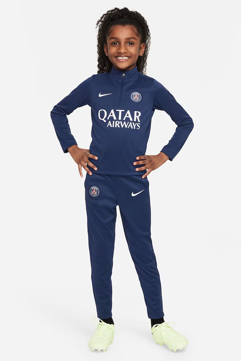 Nike Слим блуза PSG Бял/Тъмносин