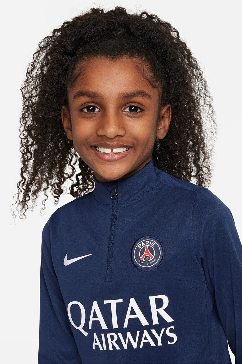 Nike Слим блуза PSG Бял/Тъмносин