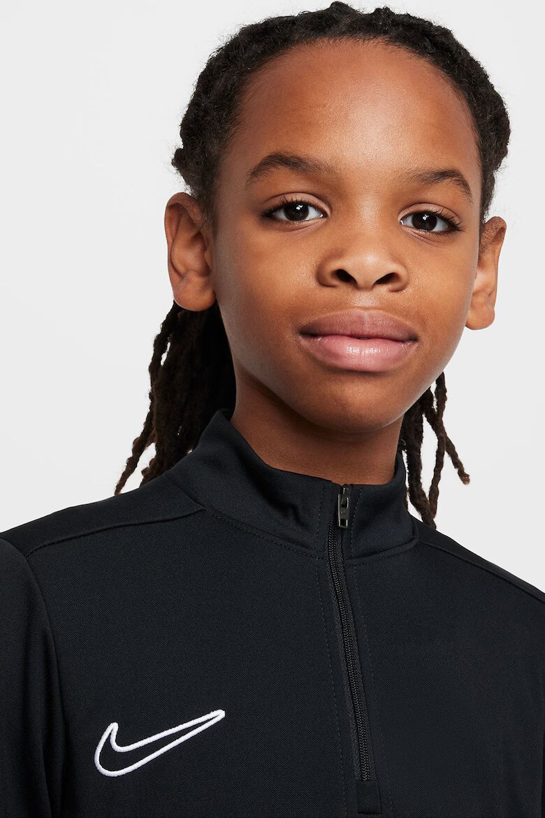 Nike Слим футболна блуза с лого Черен/Бял