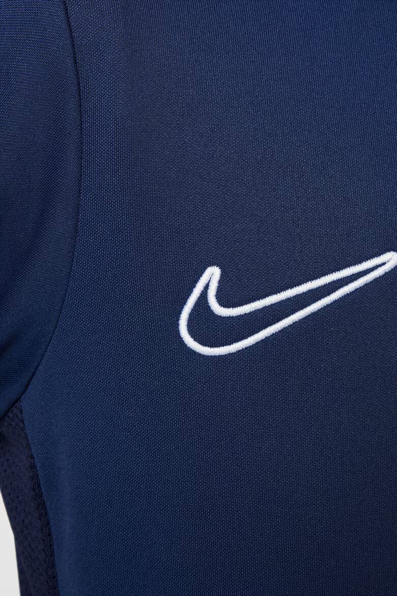 Nike Слим футболна блуза с лого Тъмносин/Мръснобял