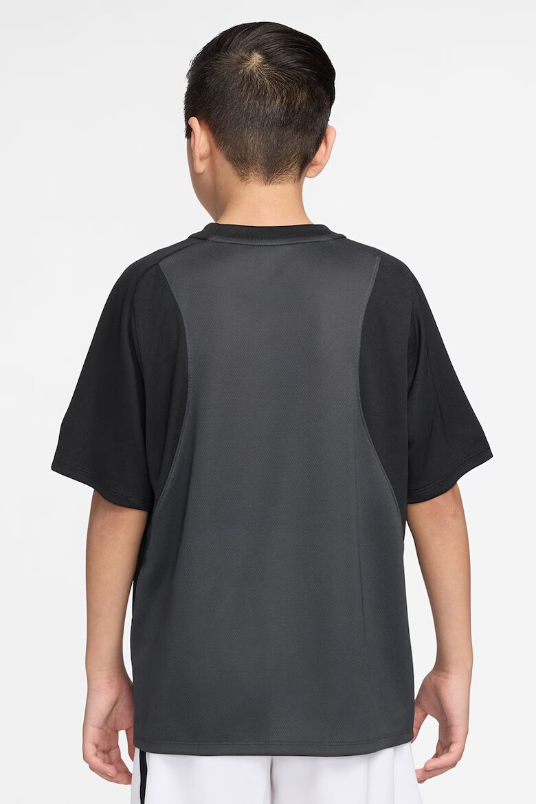 Nike Слим тениска за фитнес с Dri-Fit Черен