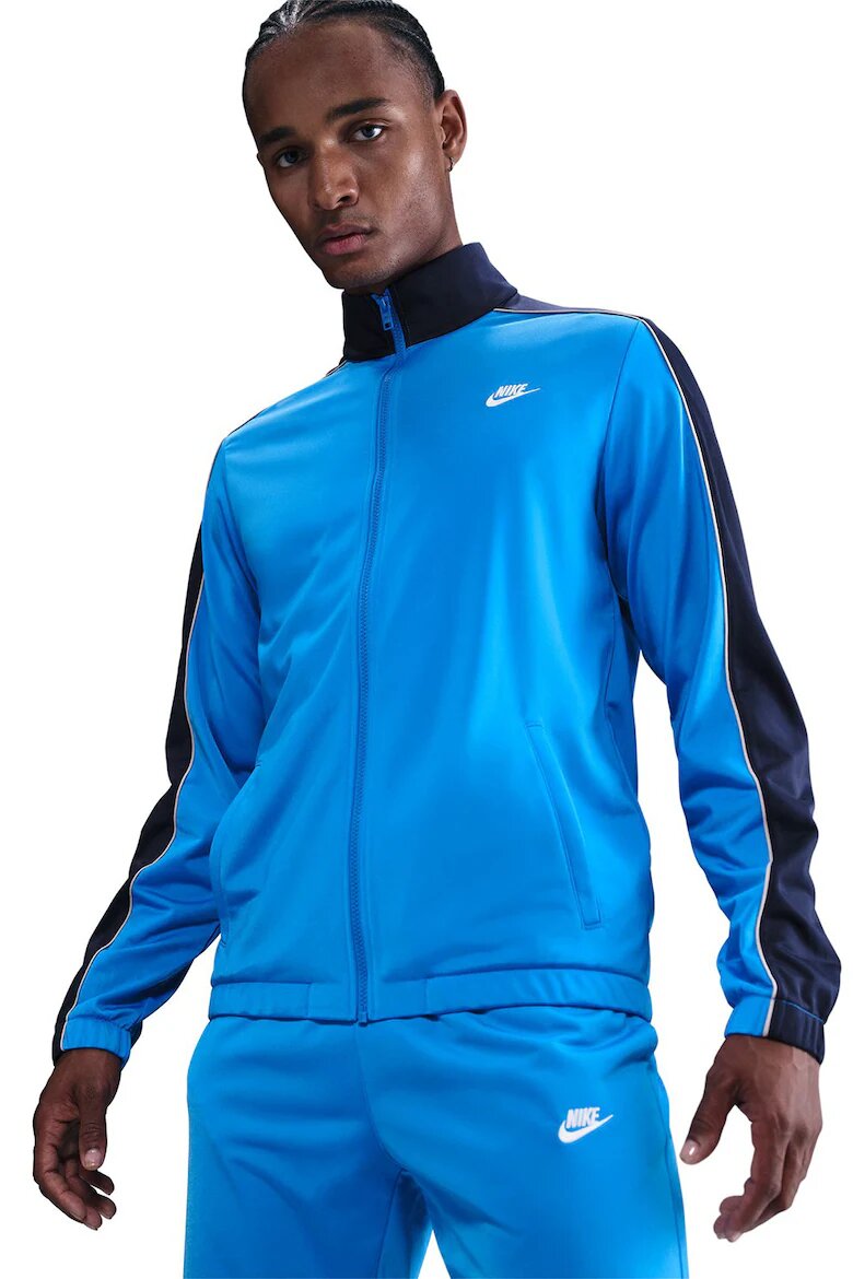 Nike Спортен екип Club с еластични подгъви Бял/Син