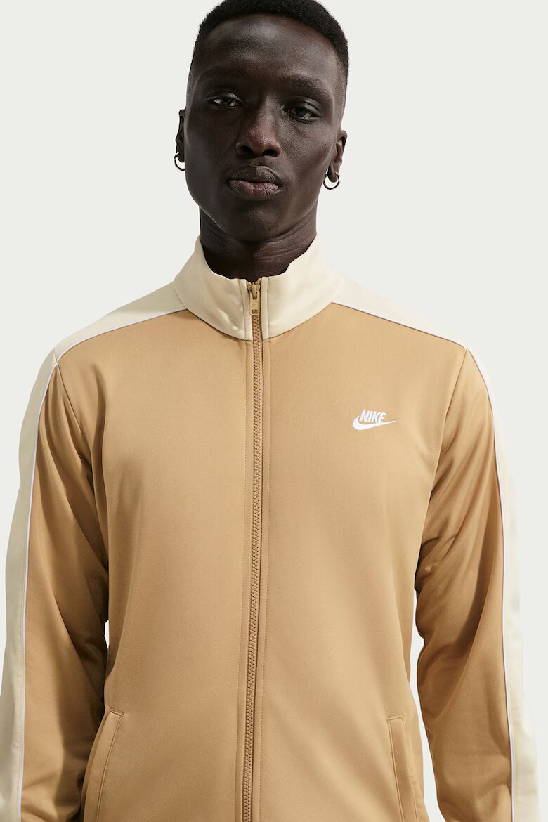Nike Спортен екип Club с еластични подгъви Бял/Светло бежово