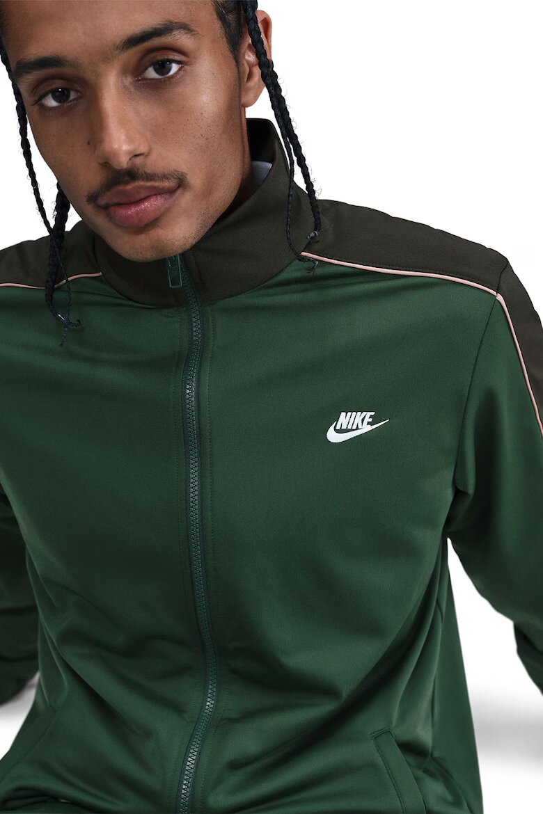 Nike Спортен екип Club с еластични подгъви Бял/Зелен