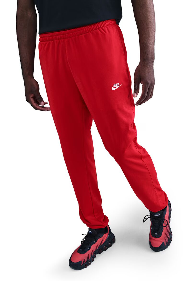 Nike Спортен екип Club с еластични подгъви Червен/Черен
