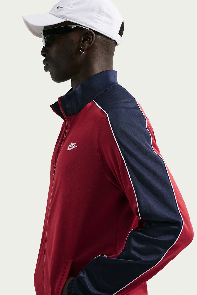 Nike Спортен екип Club с еластични подгъви Тъмночервен/Тъмносин