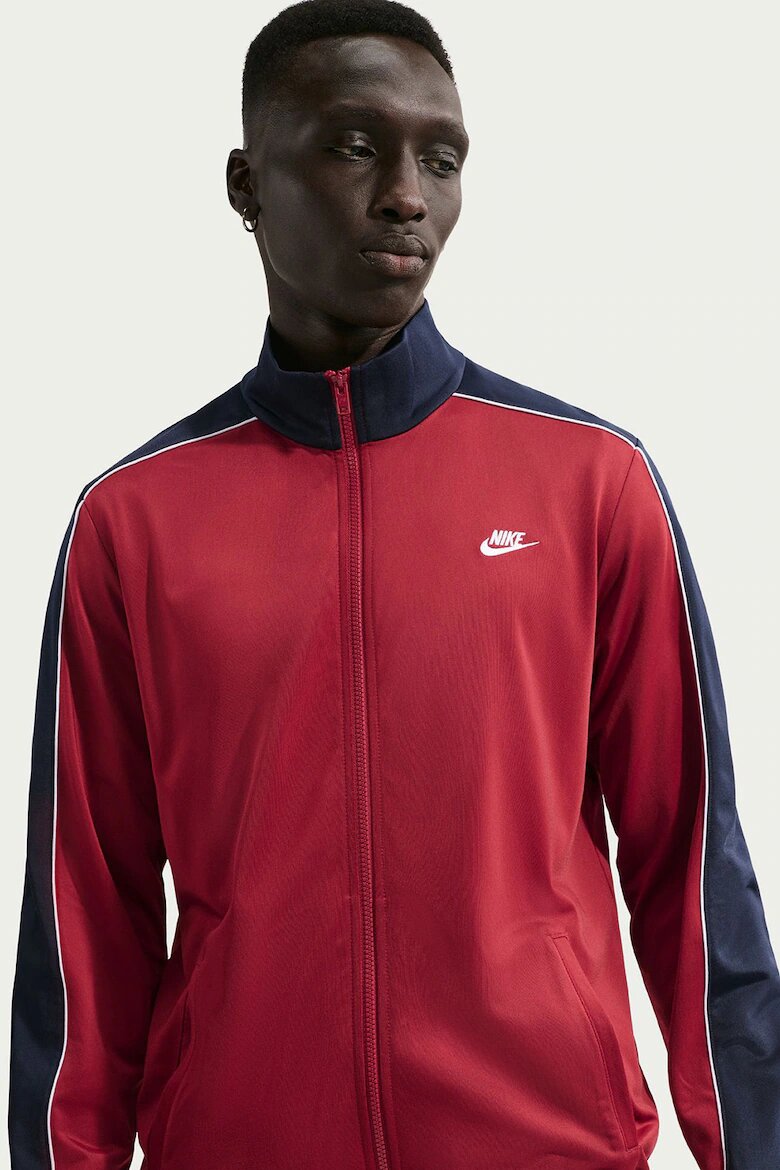 Nike Спортен екип Club с еластични подгъви Тъмночервен/Тъмносин