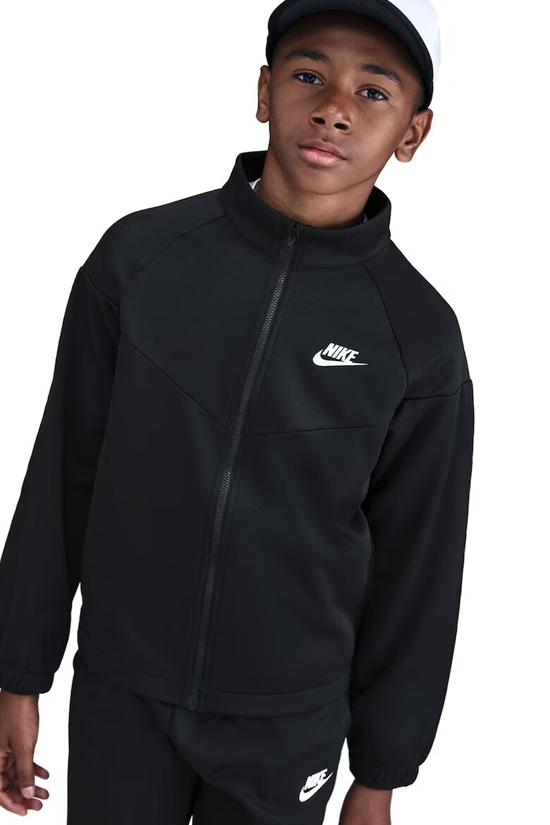 Nike Спортен екип с еластична талия Бял/Черен