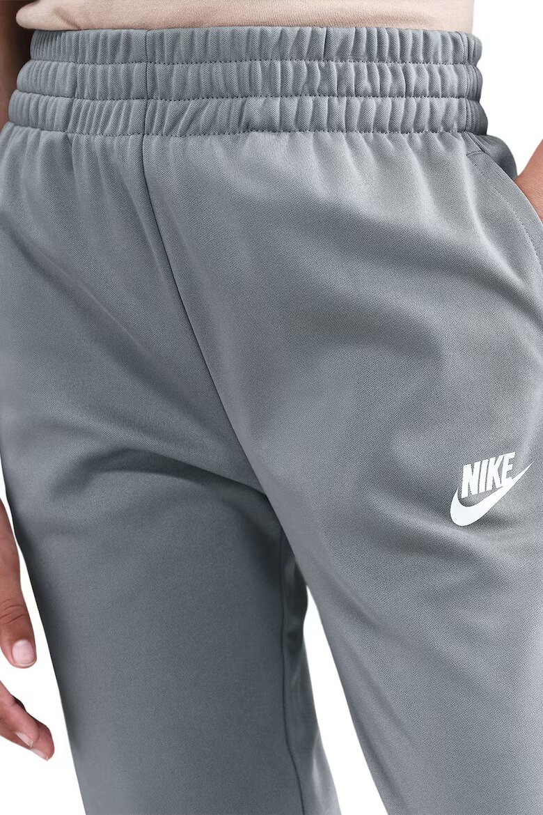 Nike Спортен екип с еластична талия Бял/Сив/Светло сив