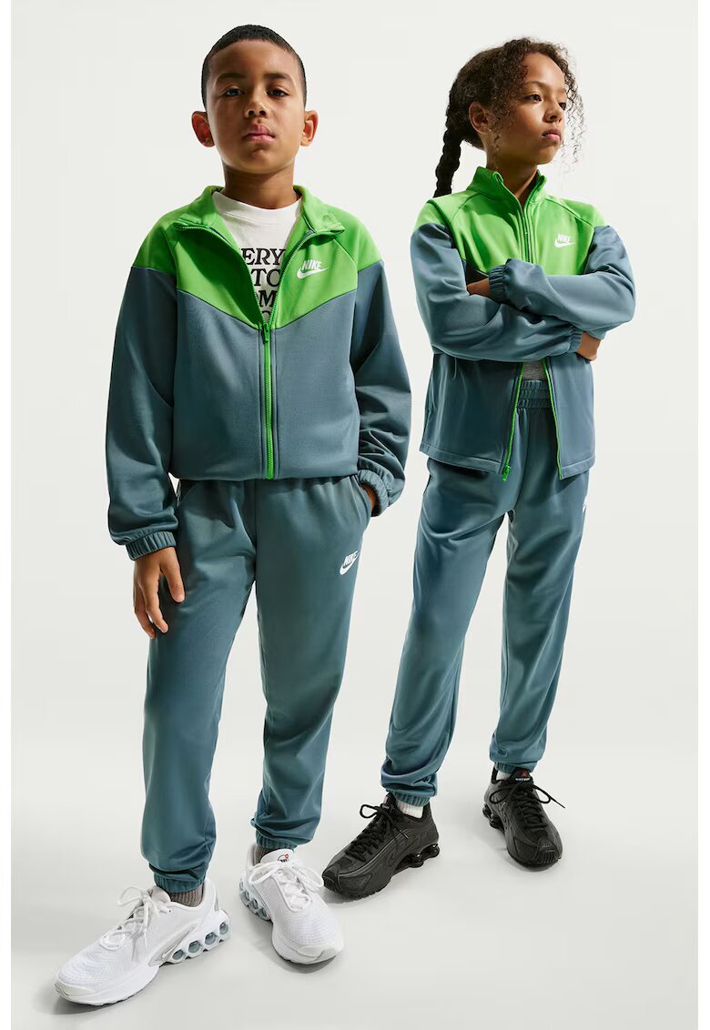 Nike Спортен екип с еластична талия - Лайм зелено/Персийско зелено