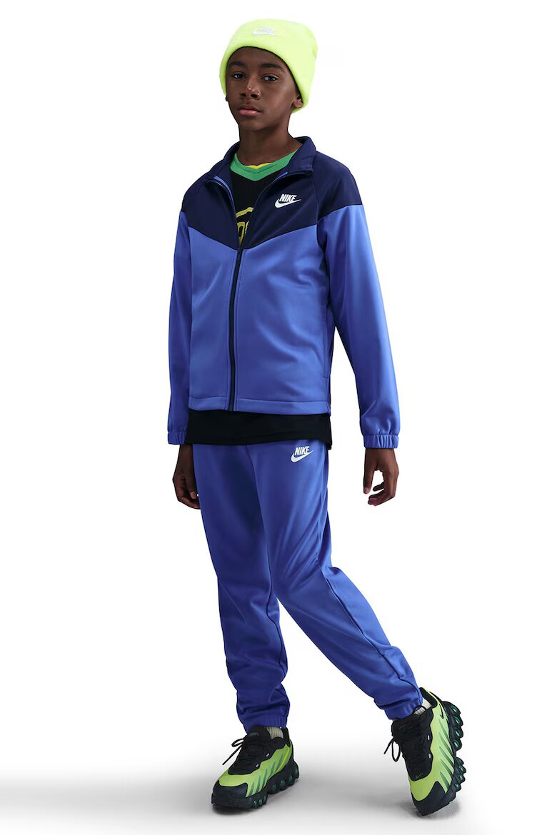 Nike Спортен екип с еластична талия Тъмносин/Кралско Синьо