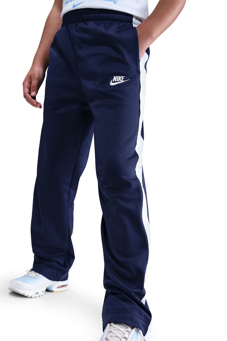 Nike Спортен екип с контрасти Бял/Тъмносин