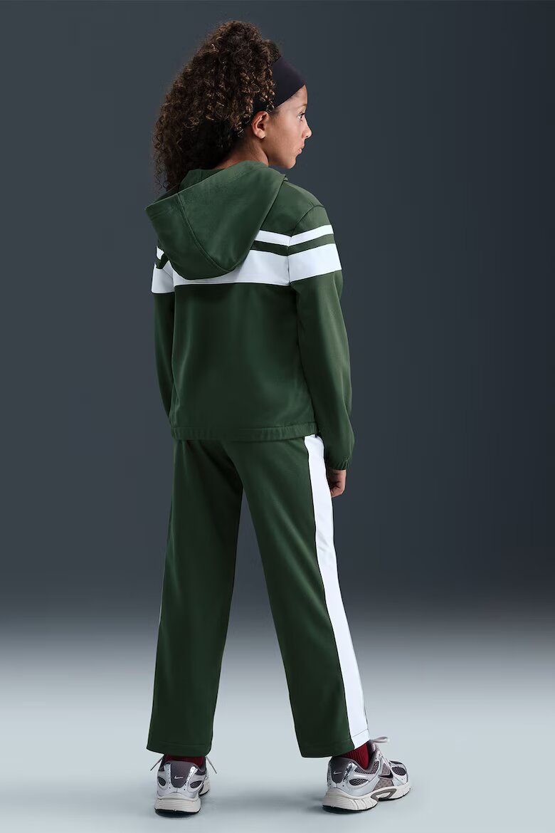 Nike Спортен екип с контрасти Бял/Зелен