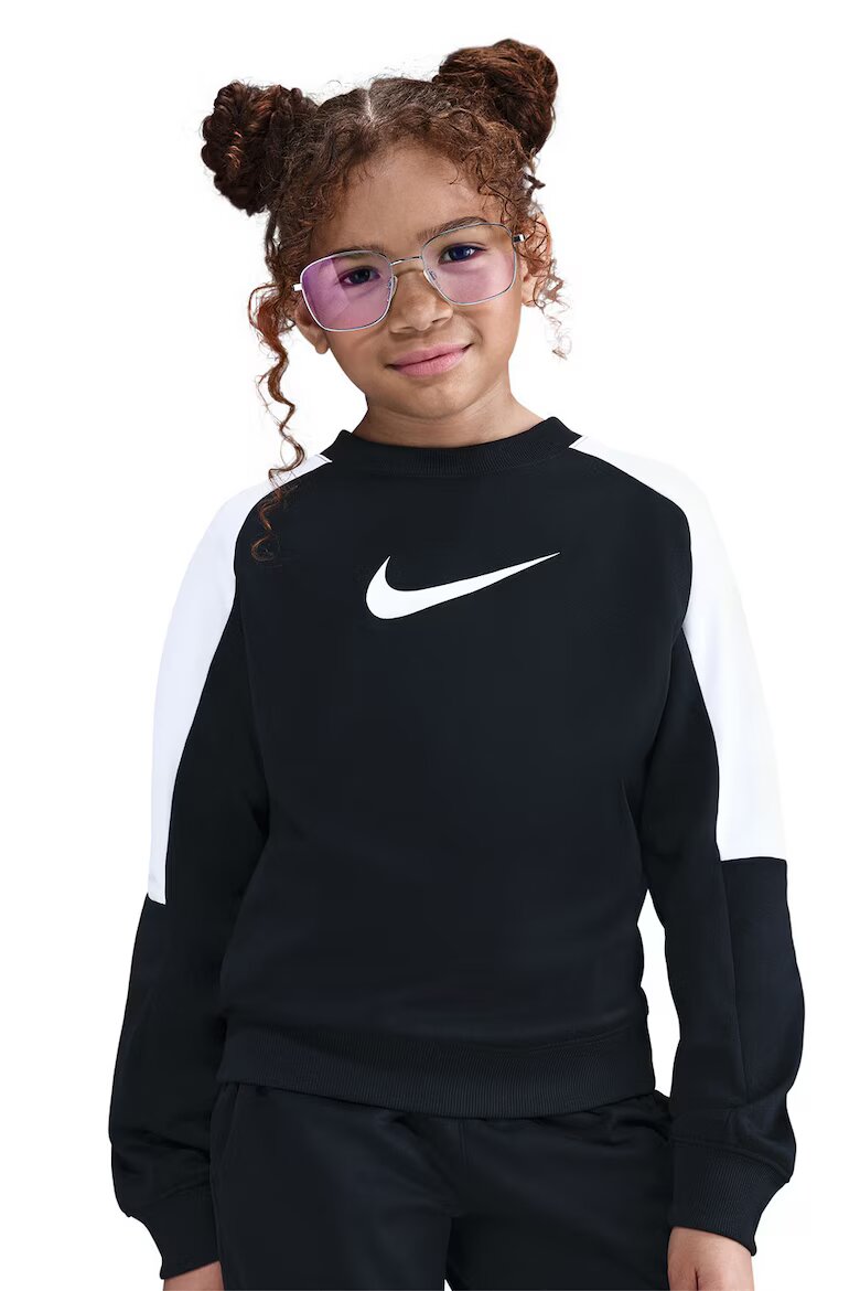 Nike Спортен екип с лого Бял/Черен