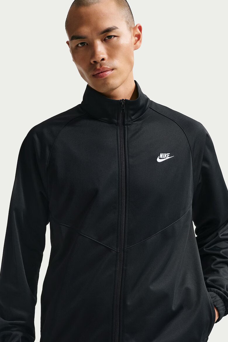 Nike Спортен екип с лого Бял/Избеляло черно