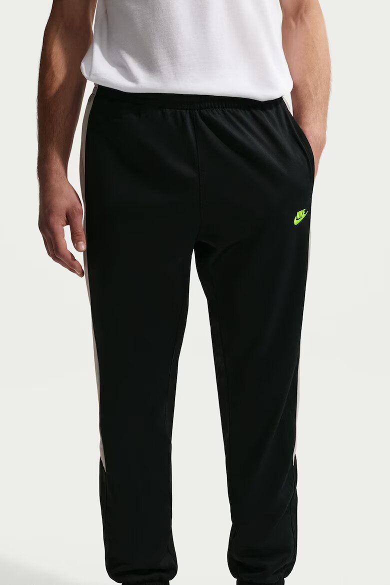 Nike Спортен екип с лого Черен/Бял