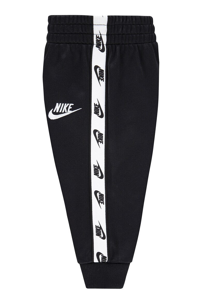 Nike Спортен екип с лого Черен/Бял
