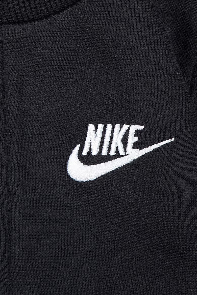 Nike Спортен екип с лого Черен/Бял